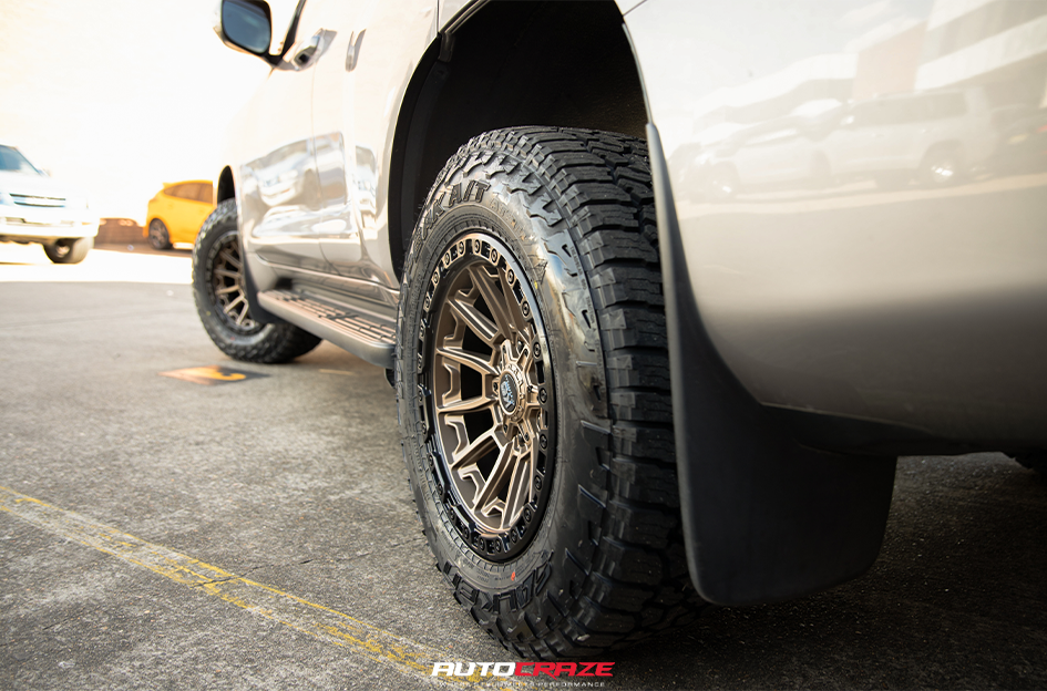 TOYOTA LANDCRUISER PRADO 150 KING WARRIOR SATIN BRONZE 
