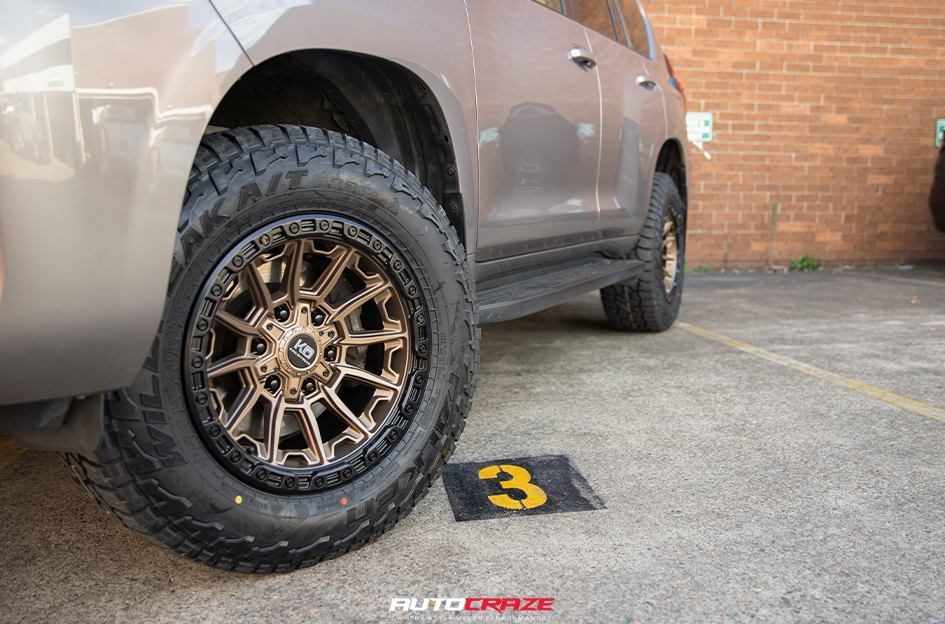 TOYOTA LANDCRUISER PRADO 150 KING WARRIOR SATIN BRONZE 