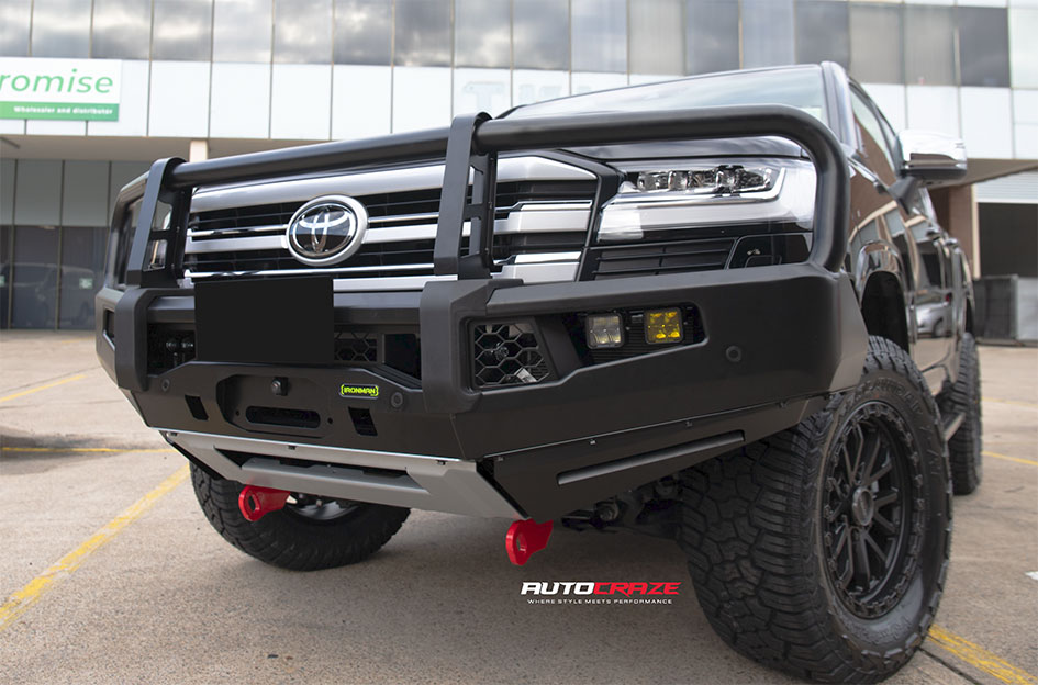 TOYOTA LANDCRUISER 300 SERIES PRADO NOMAD N133 SATIN BLACK