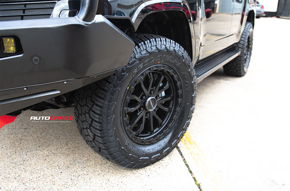 TOYOTA LANDCRUISER 300 SERIES PRADO NOMAD N133 SATIN BLACK