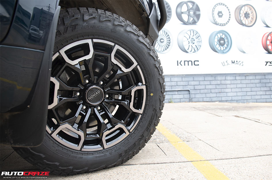 TOYOTA LANDCRUISER PRADO NOMAD N162 GLOSS BLACK DARK TINT