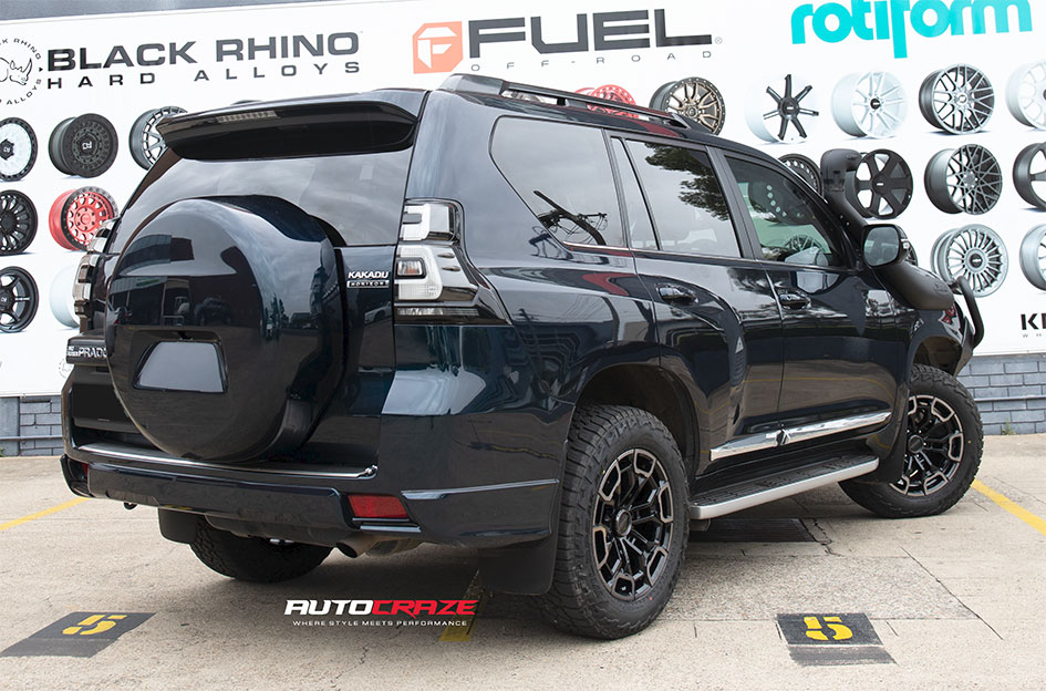 TOYOTA LANDCRUISER PRADO NOMAD N162 GLOSS BLACK DARK TINT