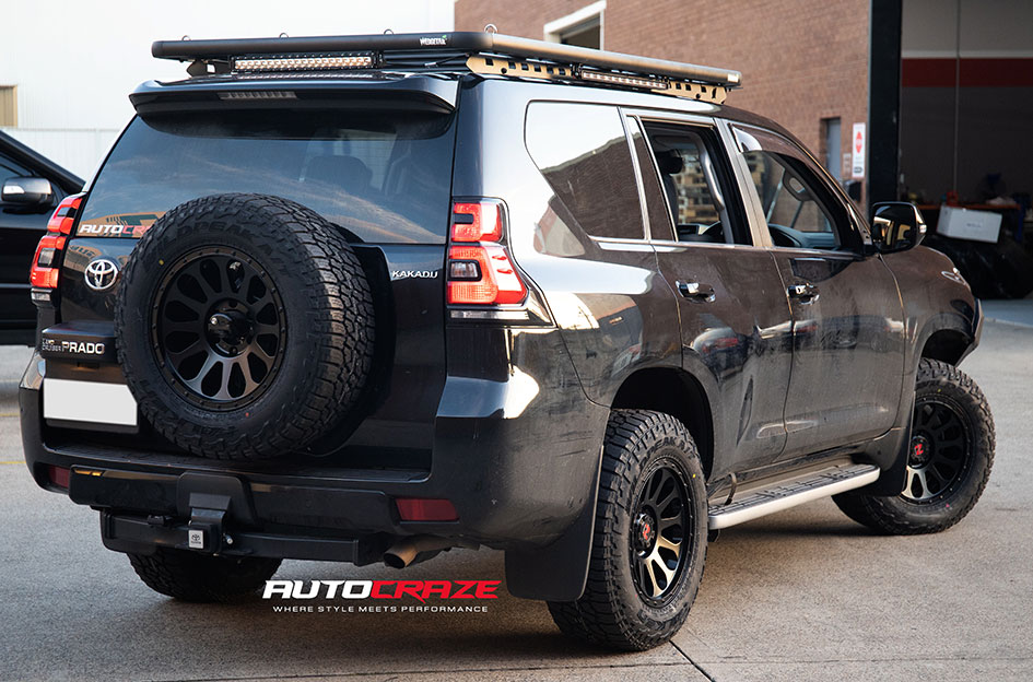 TOYOTA LANDCRUISER PRADO NOMAD VICTIM MATTE BLACK 