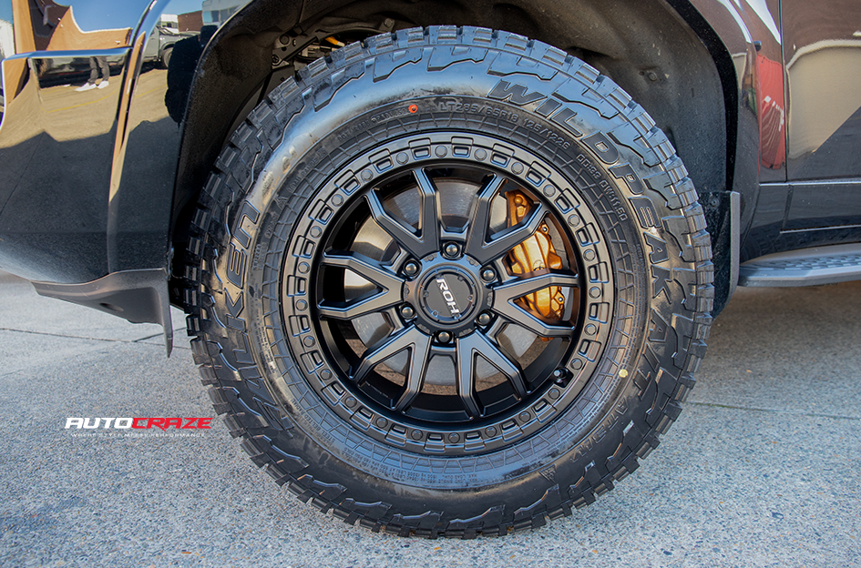 TOYOTA LANDCRUISER PRADO LC250 ROH RAID MATTE BLACK 