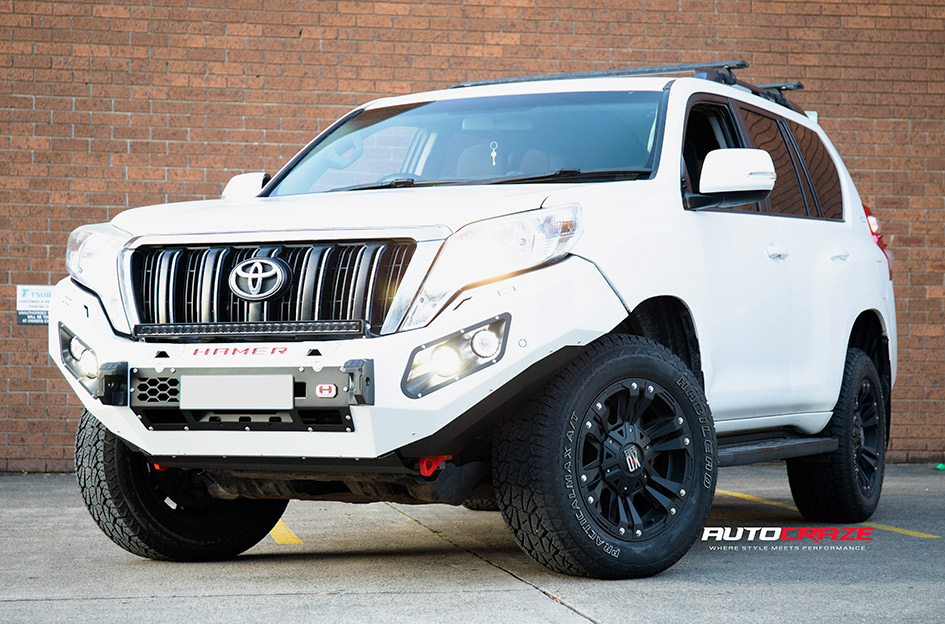 TOYOTA LANDCRUISER PRADO MONSTER XD 2 MATTE BLACK