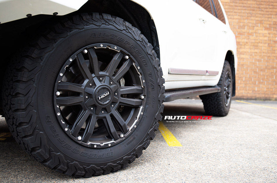 TOYOTA LANDCRUISER 200 SERIES ROH VAPOUR MATTE BLACK 
