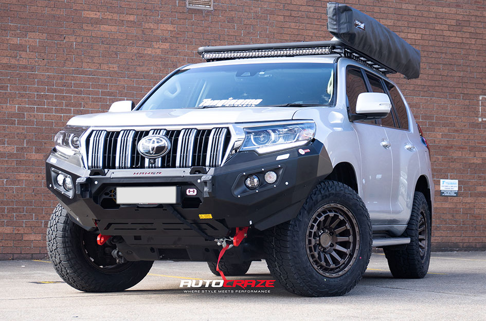 TOYOTA LANDCRUISER PRADO BLACK RHINO RAID BRONZE 