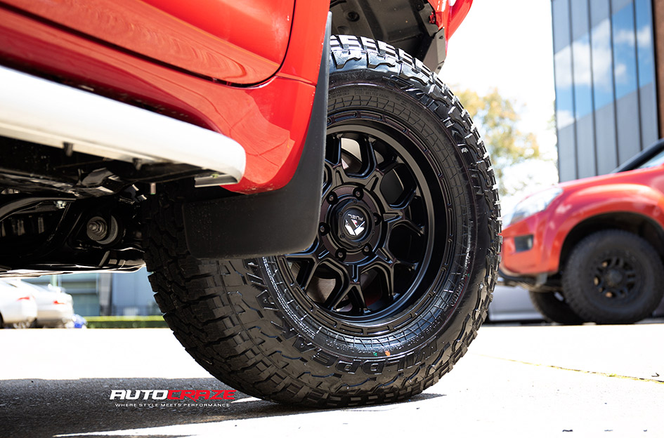 TOYOTA PRADO FUEL TECH MATTE BLACK 