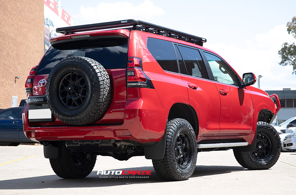 TOYOTA PRADO FUEL TECH MATTE BLACK 