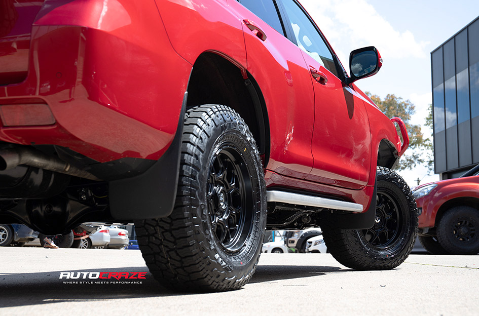 TOYOTA PRADO FUEL TECH MATTE BLACK 