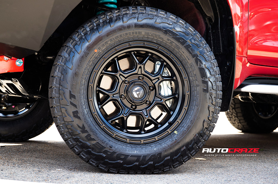 TOYOTA PRADO FUEL TECH MATTE BLACK 