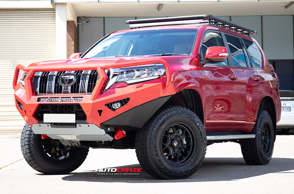TOYOTA PRADO FUEL TECH MATTE BLACK 
