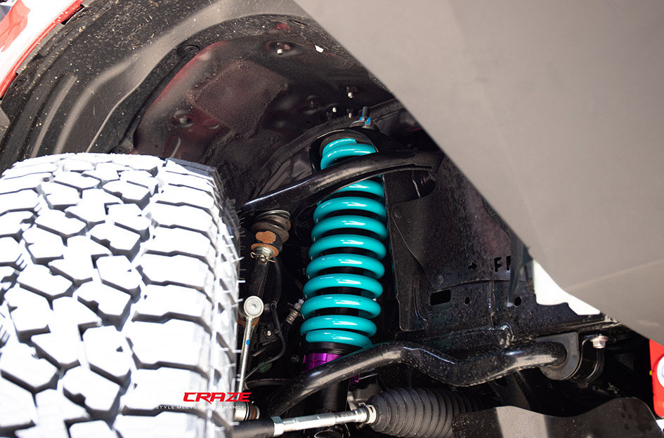 TOYOTA PRADO FUEL TECH MATTE BLACK 