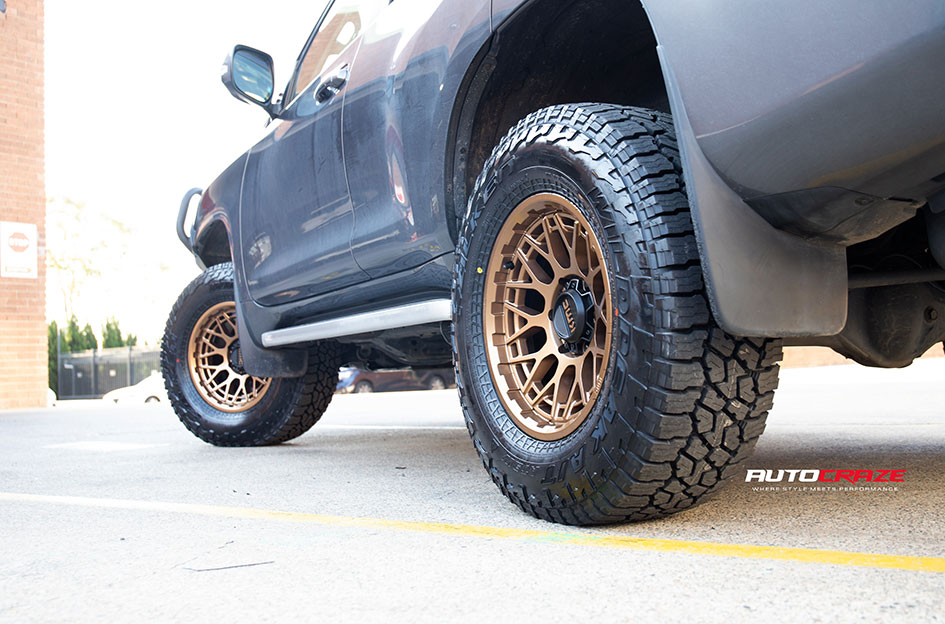 TOYOTA LANDCRUISER PRADO KMC TECHNIC MATTE BRONZE
