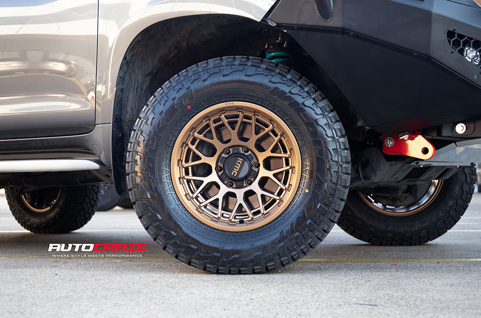 TOYOTA LANDCRUISER PRADO KMC TECHNIC MATTE BRONZE