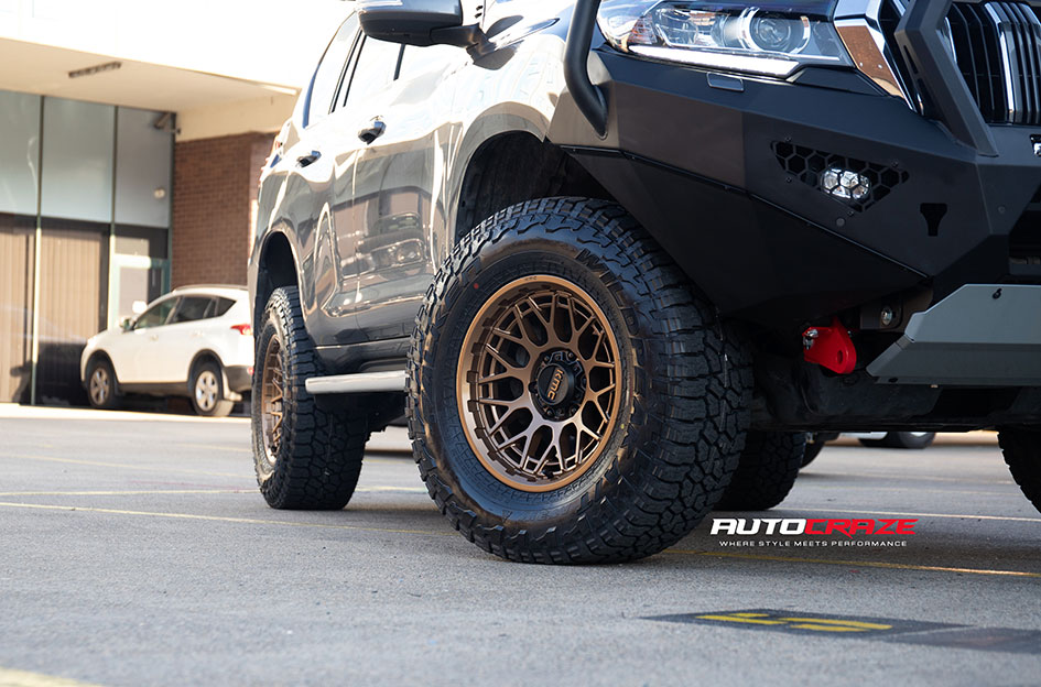 TOYOTA LANDCRUISER PRADO KMC TECHNIC MATTE BRONZE