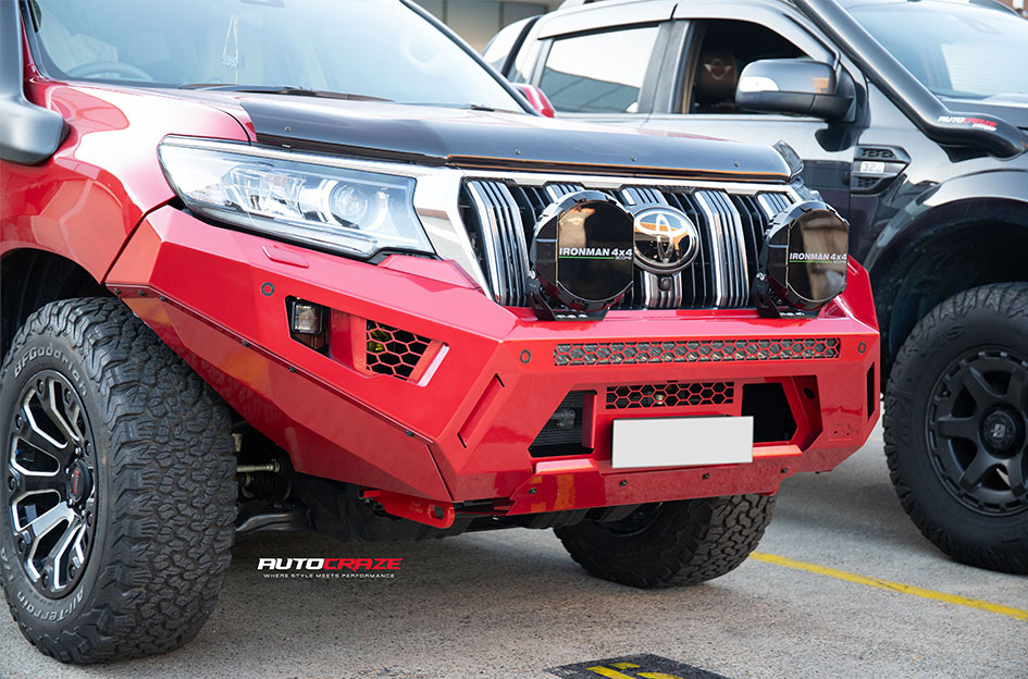 TOYOTA LANDCRUISER PRADO SIMMONS MAX X09 MATTE BLACK MILLED
