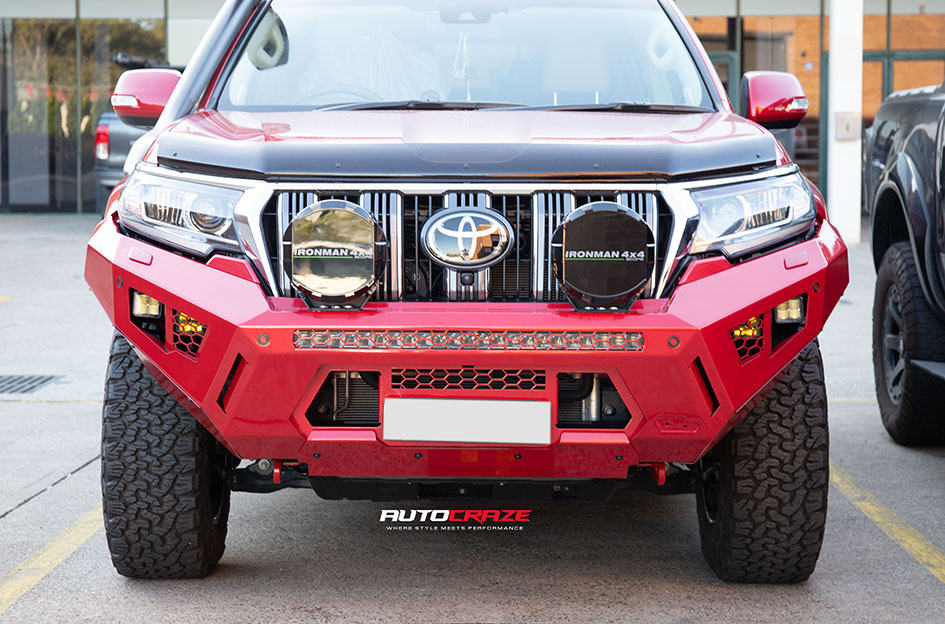 TOYOTA LANDCRUISER PRADO SIMMONS MAX X09 MATTE BLACK MILLED