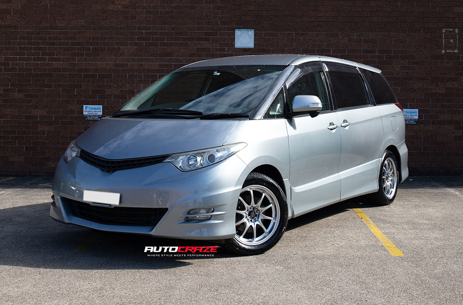 TOYOTA ESTIMA SSW CHALLENGE HYPER SILVER 