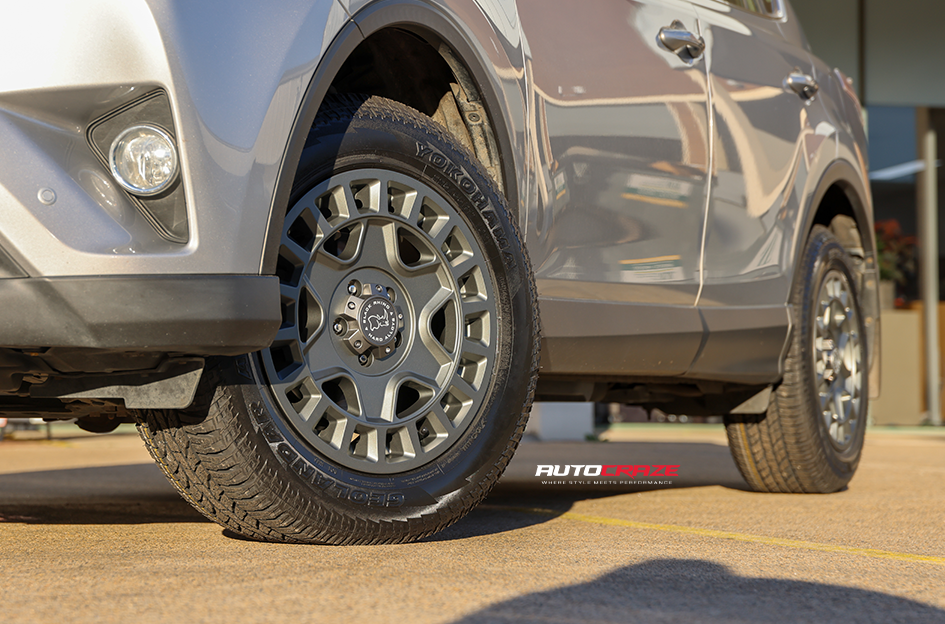 TOYOTA RAV4 BLACK RHINO YORK MATTE GUNMETAL