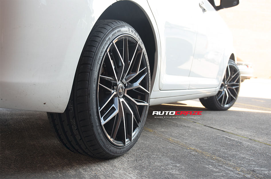 TOYOTA RUKUS CSA MARANELLO DARK GRAPHITE MACHINED FACE