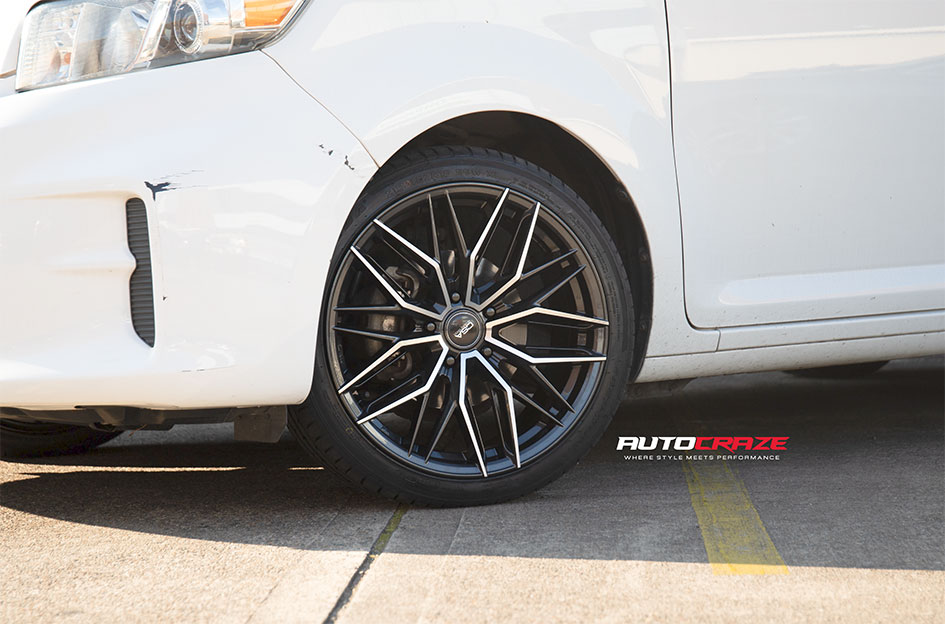 TOYOTA RUKUS CSA MARANELLO DARK GRAPHITE MACHINED FACE