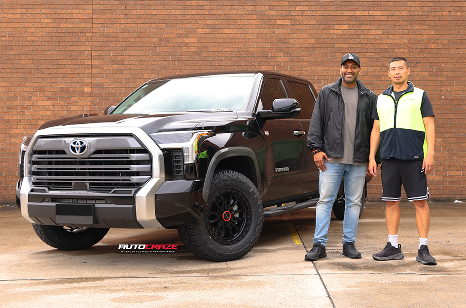 TOYOTA TUNDRA NOMAD N133 SATIN BLACK