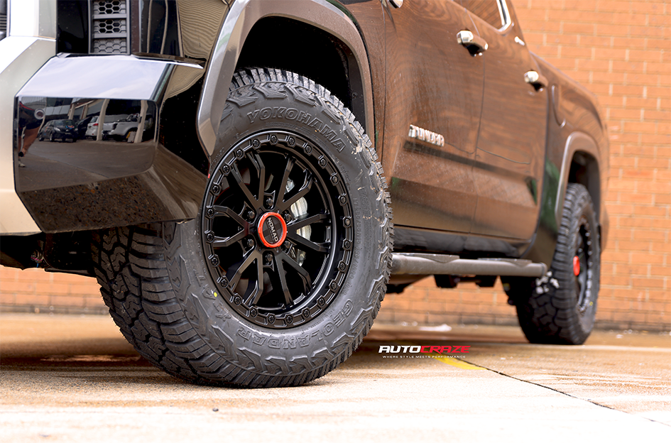 TOYOTA TUNDRA NOMAD N133 SATIN BLACK