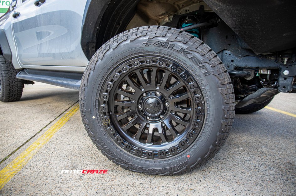 TOYOTA HILUX N80 FWD FUEL RINCON MATTE BLACK