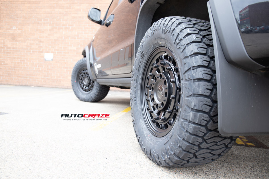 VOLKSWAGEN AMAROK BLACK RHINO ARSENAL MATTE BLACK