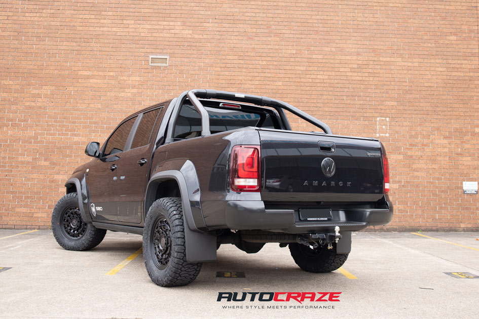 VOLKSWAGEN AMAROK BLACK RHINO ARSENAL MATTE BLACK