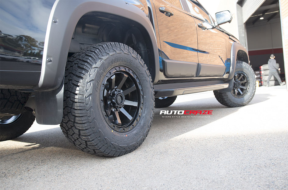VOLKSWAGEN AMAROK NEXT GEN AMERICAN OUTLAW CAPONE SATIN BLACK