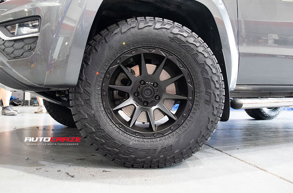 VOLKSWAGEN AMAROK AMERICAN OUTLAW CORD SATIN BLACK