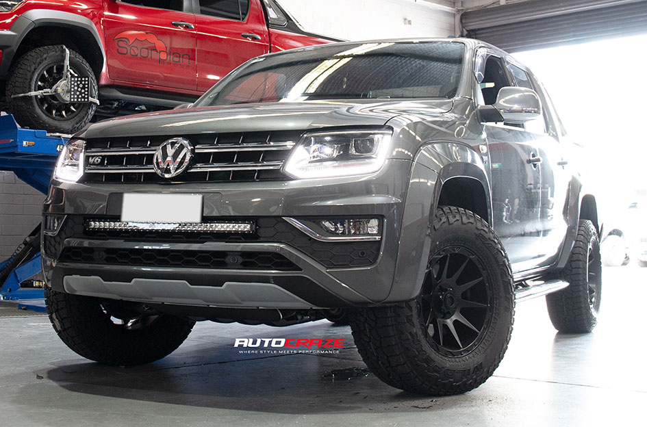 VOLKSWAGEN AMAROK AMERICAN OUTLAW CORD SATIN BLACK