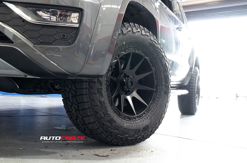 VOLKSWAGEN AMAROK AMERICAN OUTLAW CORD SATIN BLACK