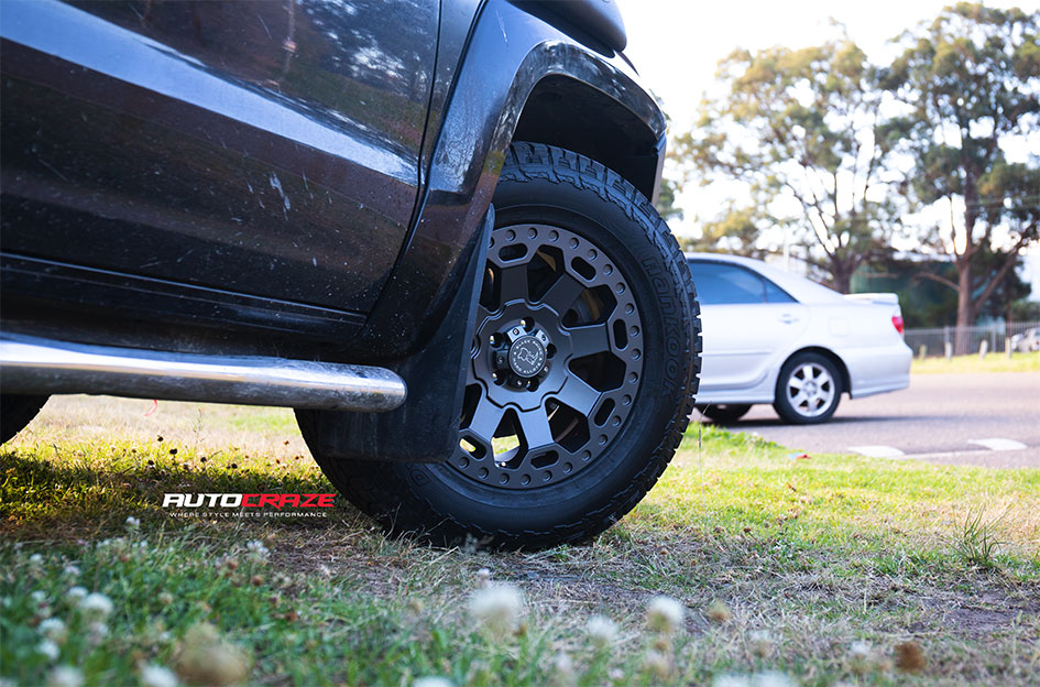 VOLKSWAGEN AMAROK BLACK RHINO WARLORD MATTE GUNMETAL