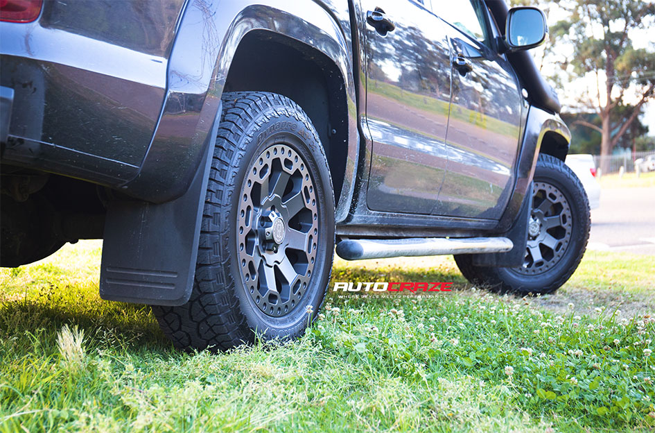 VOLKSWAGEN AMAROK BLACK RHINO WARLORD MATTE GUNMETAL