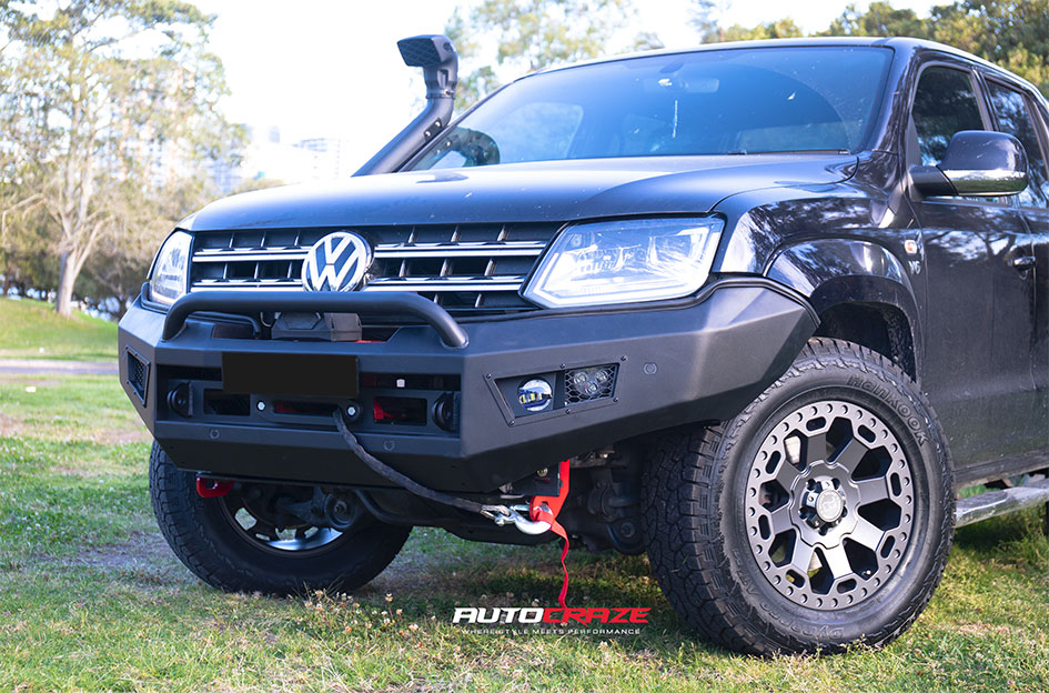 VOLKSWAGEN AMAROK BLACK RHINO WARLORD MATTE GUNMETAL