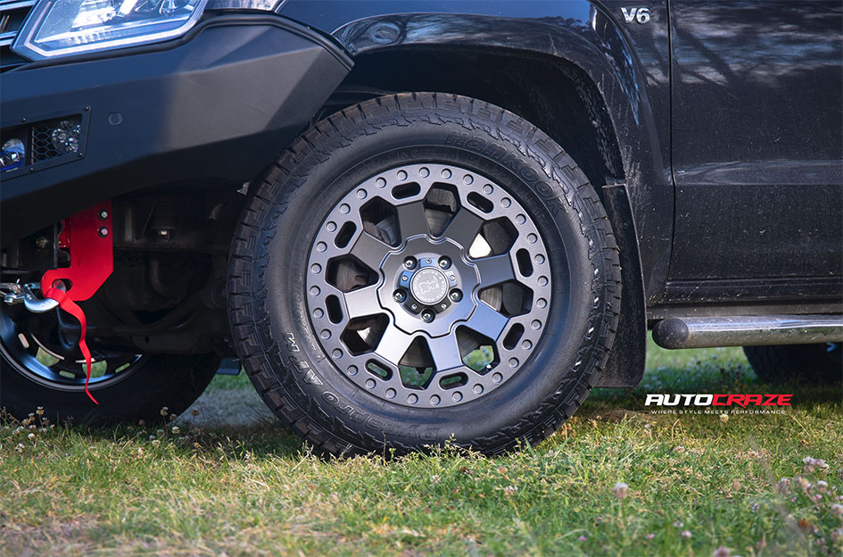 VOLKSWAGEN AMAROK BLACK RHINO WARLORD MATTE GUNMETAL