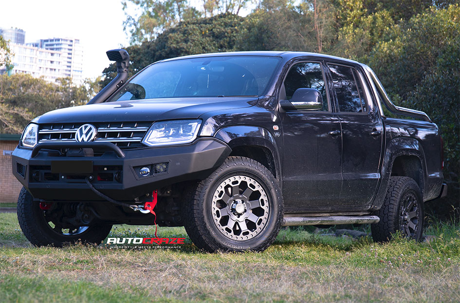 VOLKSWAGEN AMAROK BLACK RHINO WARLORD MATTE GUNMETAL
