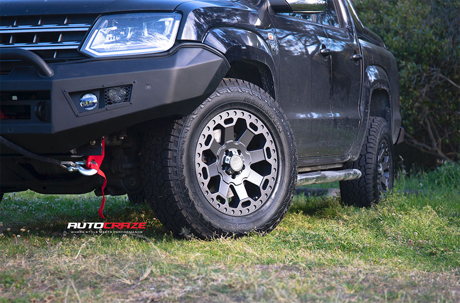 VOLKSWAGEN AMAROK BLACK RHINO WARLORD MATTE GUNMETAL