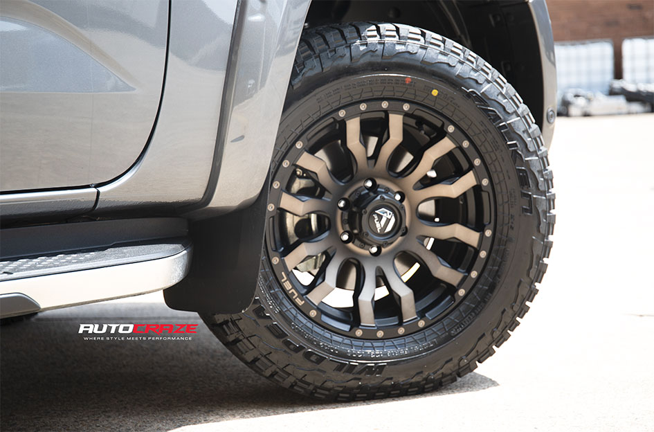 VOLKSWAGEN AMAROK NEXT GEN FUEL BLITZ MATTE BLACK MACHINED