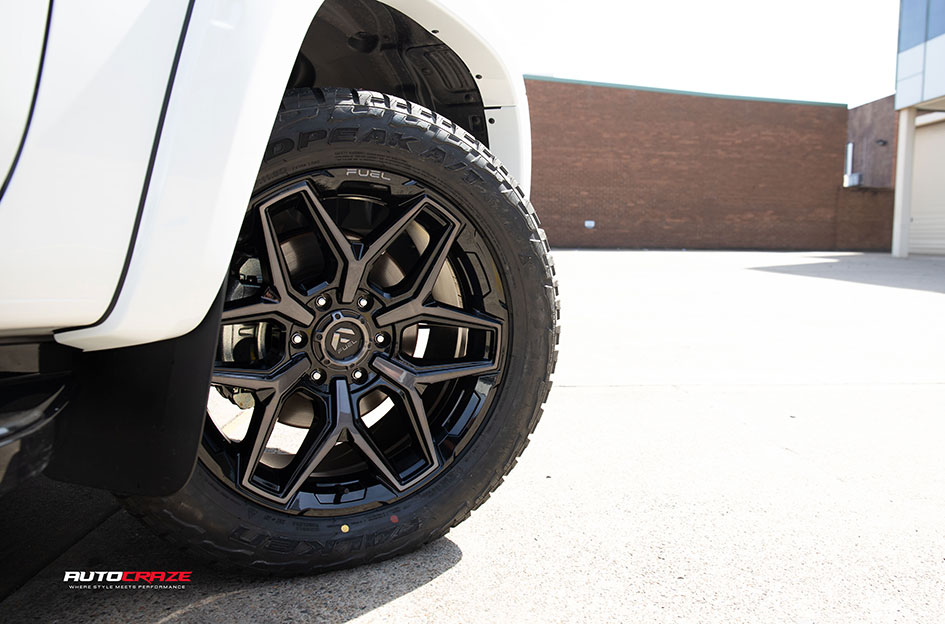 VOLKSWAGEN AMAROK NEXT GEN FUEL FLUX GLOSS BLACK GREY TINT
