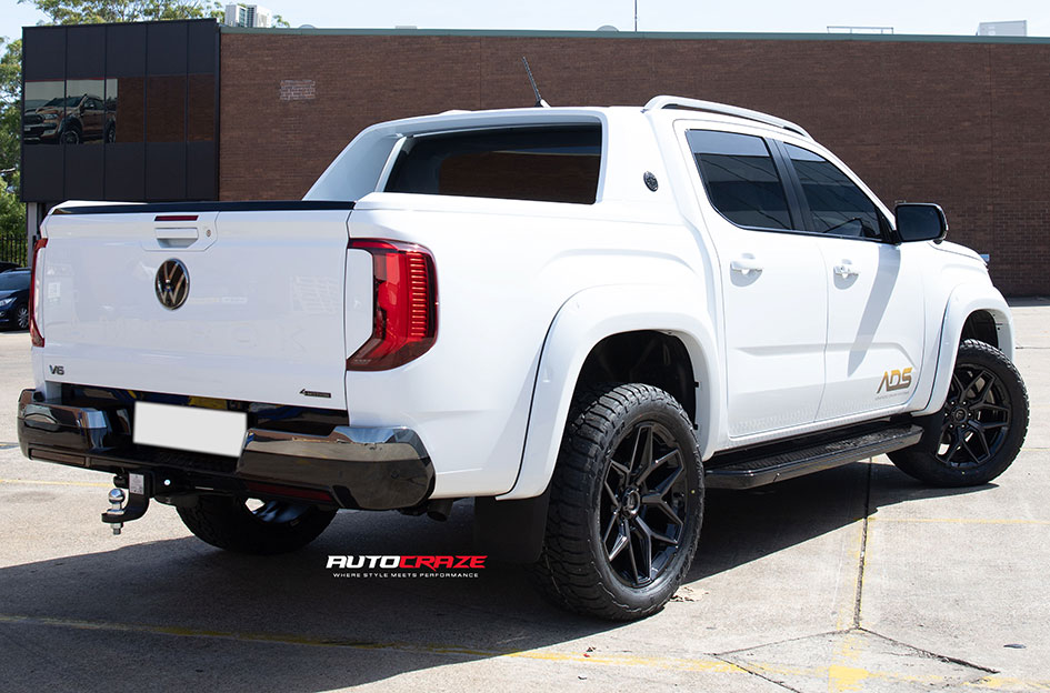 VOLKSWAGEN AMAROK NEXT GEN FUEL FLUX GLOSS BLACK GREY TINT