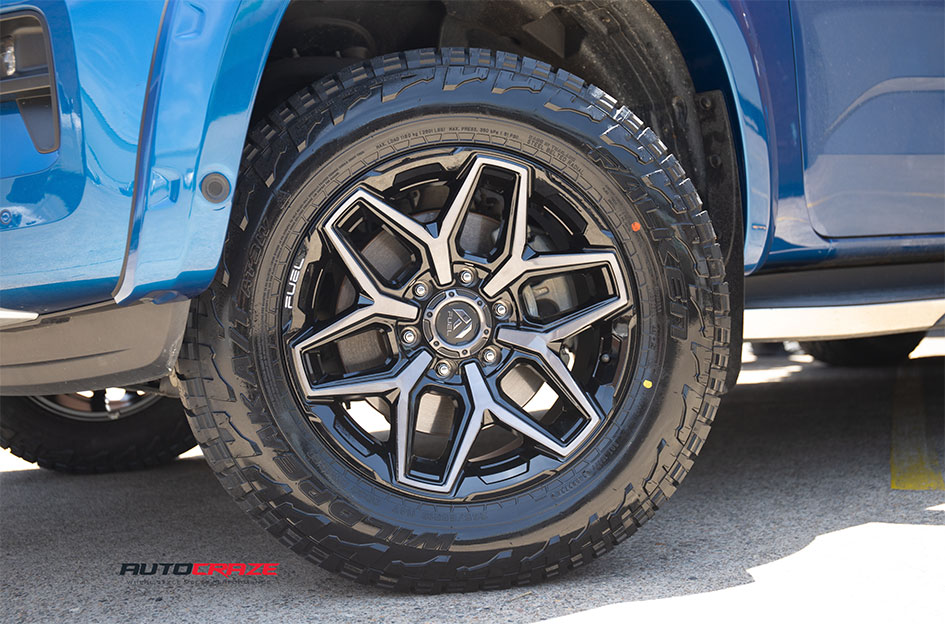 VOLKSWAGEN AMAROK NEXT GEN FUEL FLUX GLOSS BLACK GREY TINT