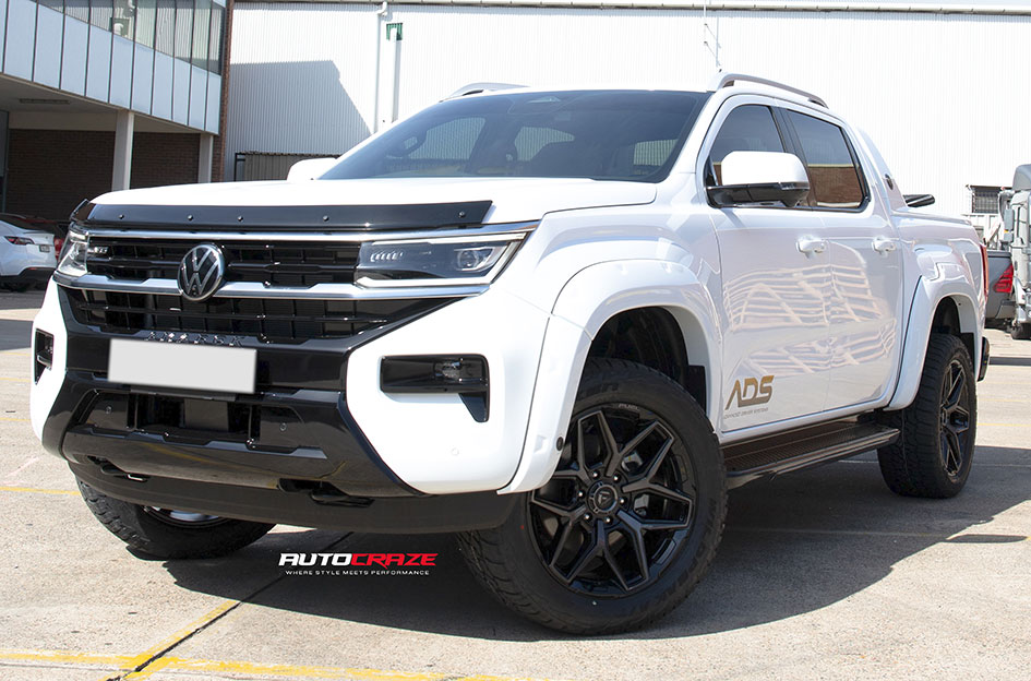 VOLKSWAGEN AMAROK NEXT GEN FUEL FLUX GLOSS BLACK GREY TINT