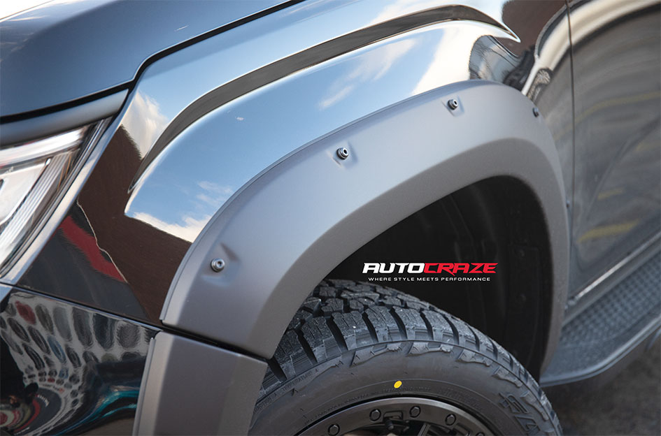 VOLKSWAGEN AMAROK NEXT GEN FUEL REBEL 6 MATTE BLACK 