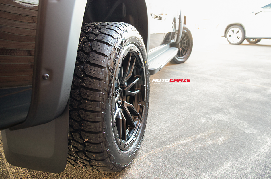 VOLKSWAGEN AMAROK NEXT GEN FUEL REBEL 6 MATTE BLACK 