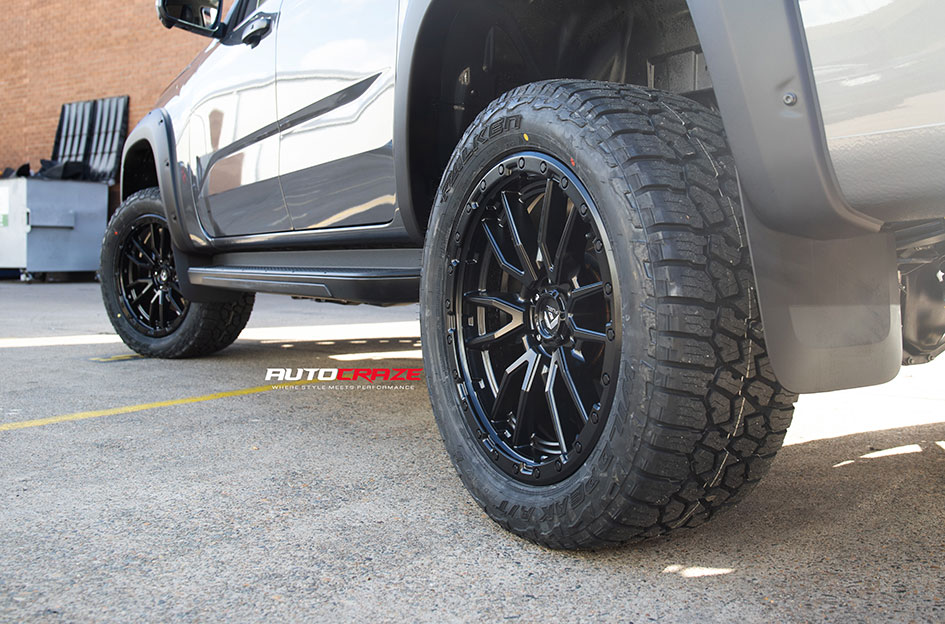 VOLKSWAGEN AMAROK NEXT GEN FUEL REBEL 6 MATTE BLACK 