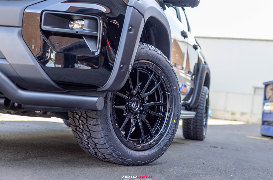 VOLKSWAGEN AMAROK NEXT GEN FUEL REBEL 6 MATTE BLACK